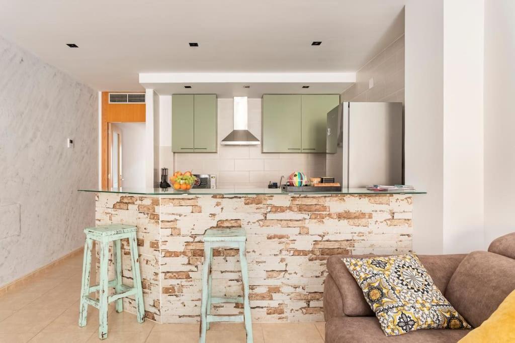 Castelplace Beach Con Plaza De Garage Incluida, Free Parking And Ac Alicante Bagian luar foto