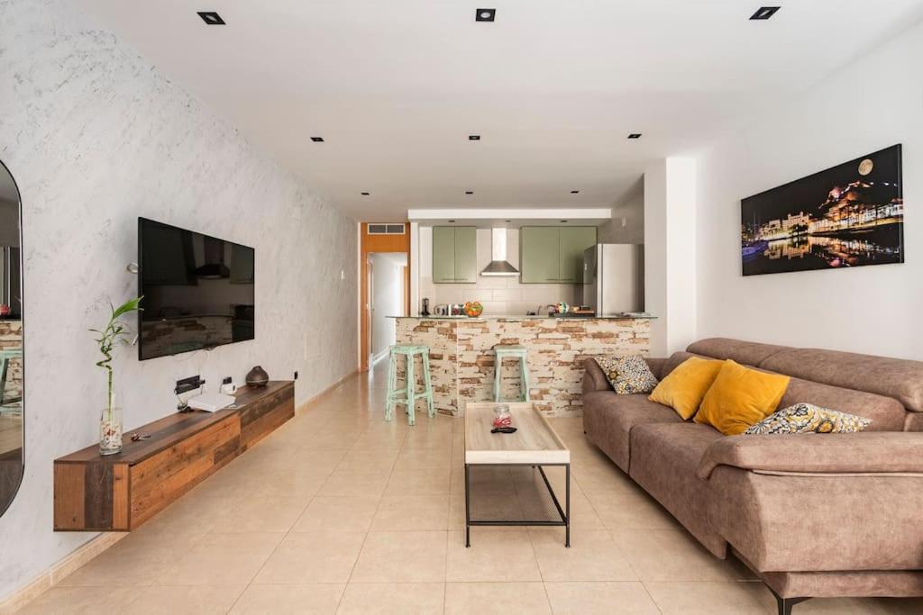 Castelplace Beach Con Plaza De Garage Incluida, Free Parking And Ac Alicante Bagian luar foto